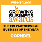GBA 2019 Winner Logo - Corndel